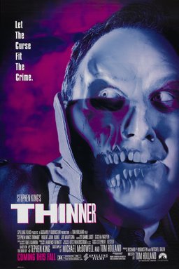 Poster for Thinner (1996)