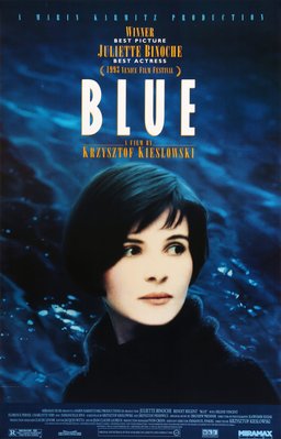 Poster for Three Colors: Blue (1993)