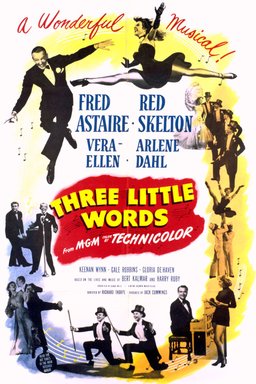 Poster for Three Little Words (1950)