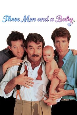 Poster for Three Men and a Baby (1987)