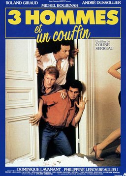 Poster for Three Men and a Cradle (1985)