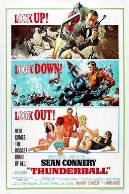 Poster for Thunderball (1965)