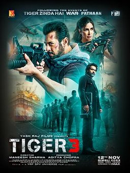 Poster for Tiger 3 (2023)