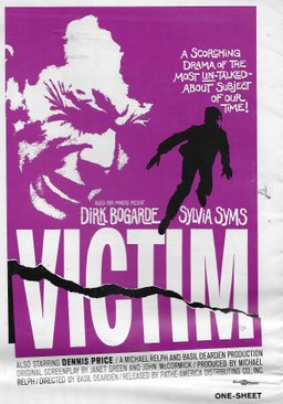 Poster for Victim (1961)