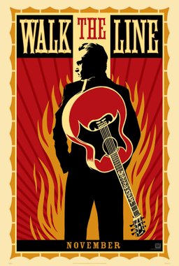 Poster for Walk the Line (2005)