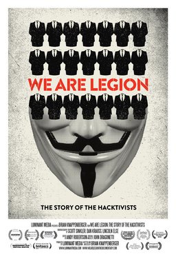 Poster for We Are Legion: The Story of the Hacktivists (2012)