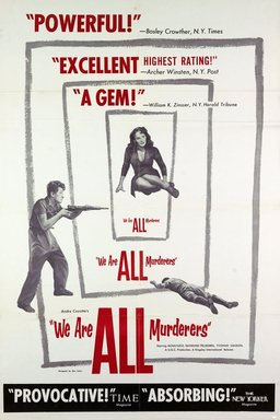 Poster for We Are All Murderers (1952)