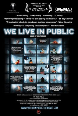 Poster for We Live in Public (2009)