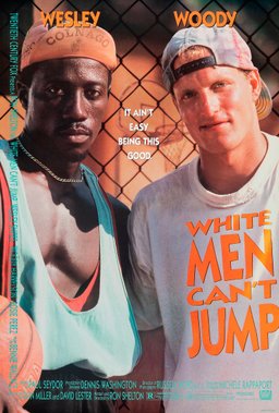 Poster for White Men Can't Jump (1992)