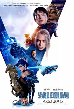 Poster for Valerian and the City of a Thousand Planets (2017)