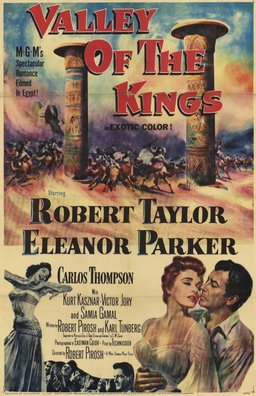 Poster for Valley of the Kings (1954)