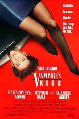 Poster for Vampire's Kiss (1988)