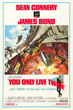 Poster for You Only Live Twice (1967)