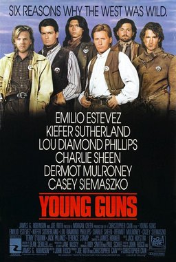 Poster for Young Guns (1988)