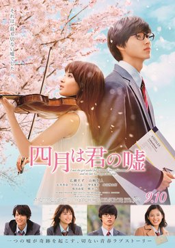 Poster for Your Lie in April (2016)