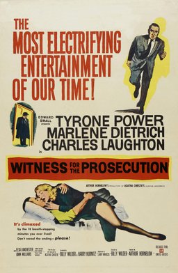 Poster for Witness for the Prosecution (1957)
