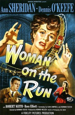 Poster for Woman on the Run (1950)