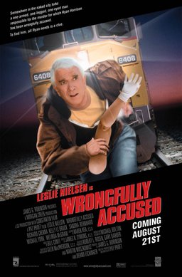 Poster for Wrongfully Accused (1998)