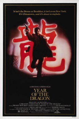 Poster for Year of the Dragon (1985)