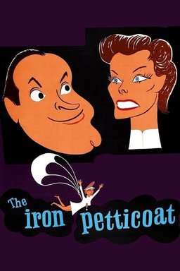 Poster for The Iron Petticoat (1956)