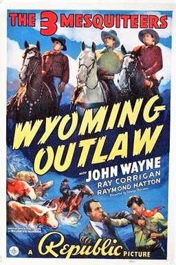Poster for Wyoming Outlaw (1939)