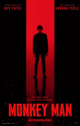 Poster for Monkey Man (2024)