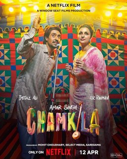 Poster for Amar Singh Chamkila (2024)
