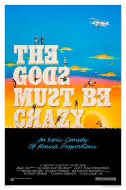 Poster for The Gods Must Be Crazy (1980)