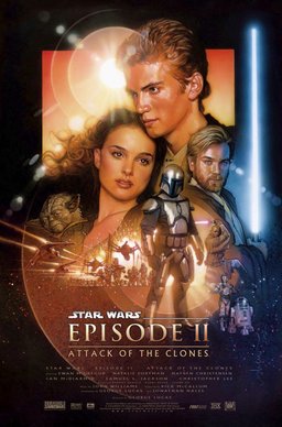 Poster for Star Wars: Episode II - Attack of the Clones (2002)