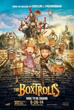 Poster for The Boxtrolls (2014)