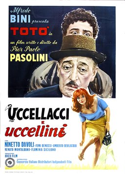 Poster for The Hawks and the Sparrows (1966)