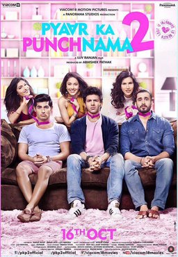 Poster for Pyaar Ka Punchnama 2 (2015)
