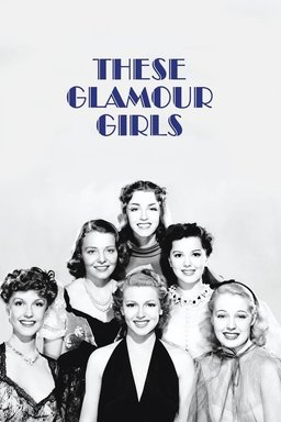 Poster for These Glamour Girls (1939)
