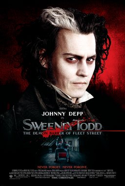 Poster for Sweeney Todd: The Demon Barber of Fleet Street (2007)