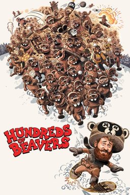 Poster for Hundreds of Beavers (2022)