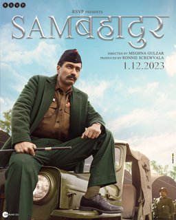 Poster for Sam Bahadur (2023)