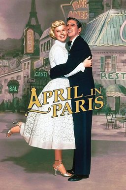 Poster for April in Paris (1952)