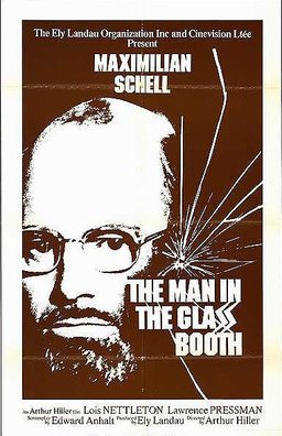 Poster for The Man in the Glass Booth (1975)