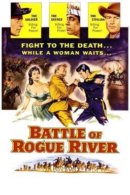 Poster for Battle of Rogue River (1954)