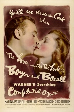 Poster for Confidential Agent (1945)