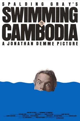Poster for Swimming to Cambodia (1987)