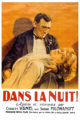 Poster for Dans la nuit (1930)
