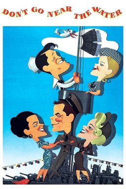 Poster for Don't Go Near the Water (1957)