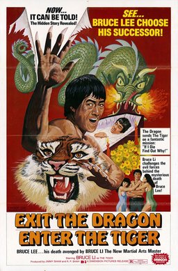 Poster for Exit the Dragon, Enter the Tiger (1976)