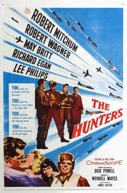 Poster for The Hunters (1958)