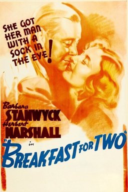 Poster for Breakfast for Two (1937)