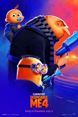 Poster for Despicable Me 4 (2024)