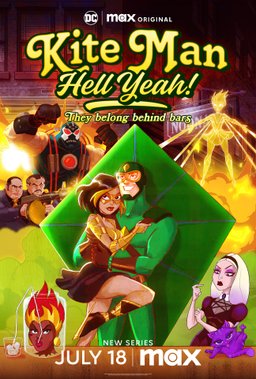 Poster for Kite Man: Hell Yeah! - Season 1