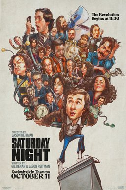 Poster for Saturday Night (2024)