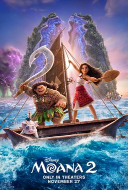Poster for Moana 2 (2024)